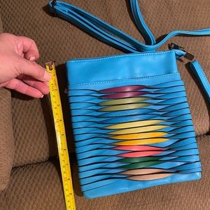 Cute blue purse from Mellow World! New with tags.